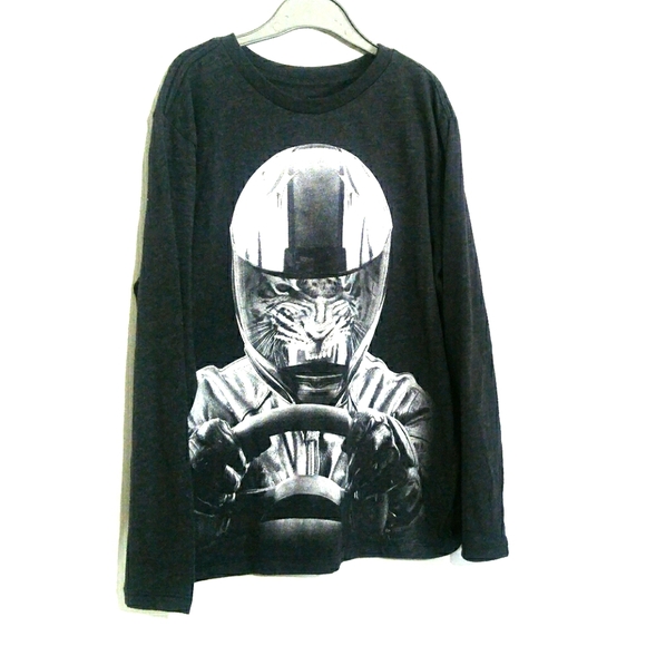 Tiger Racecar Long Sleeved Tee - Picture 1 of 4